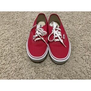 VANS Skate Sk8 UNISEX Shoes Men’s 6.5 Women’s 8 Red Canvas Lace Up Classic